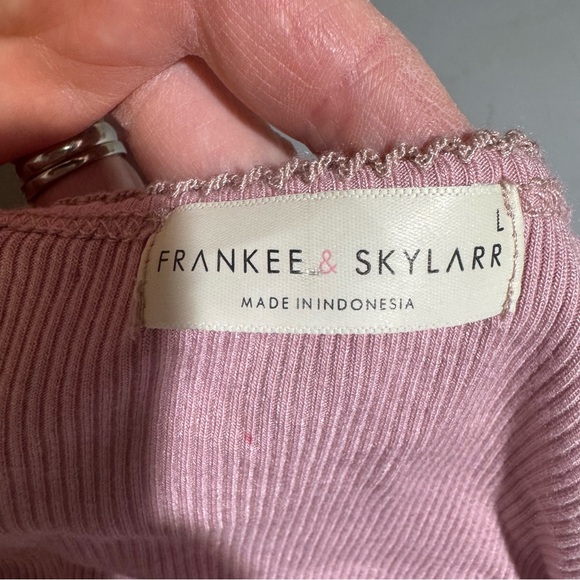 Y2K Light Pink Fitted Long-Sleeve Button Front Top Cute Ballerina Pastel Casual - Picture 2 of 7